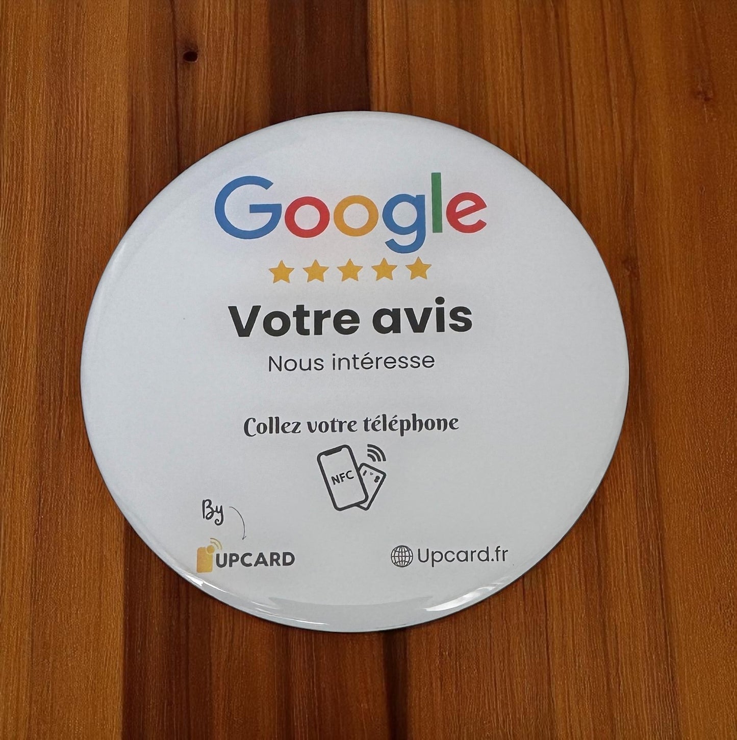 Upcard - Avis Google